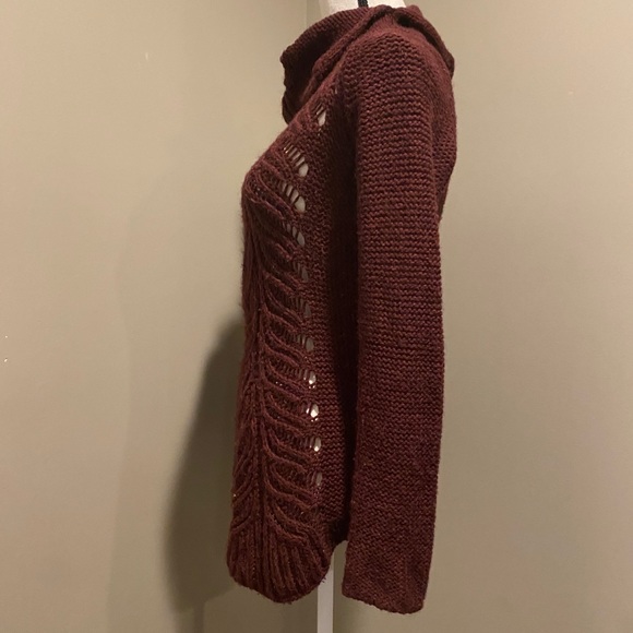 Anthropologie Moth asymmetrical knit sweater - Picture 2 of 13